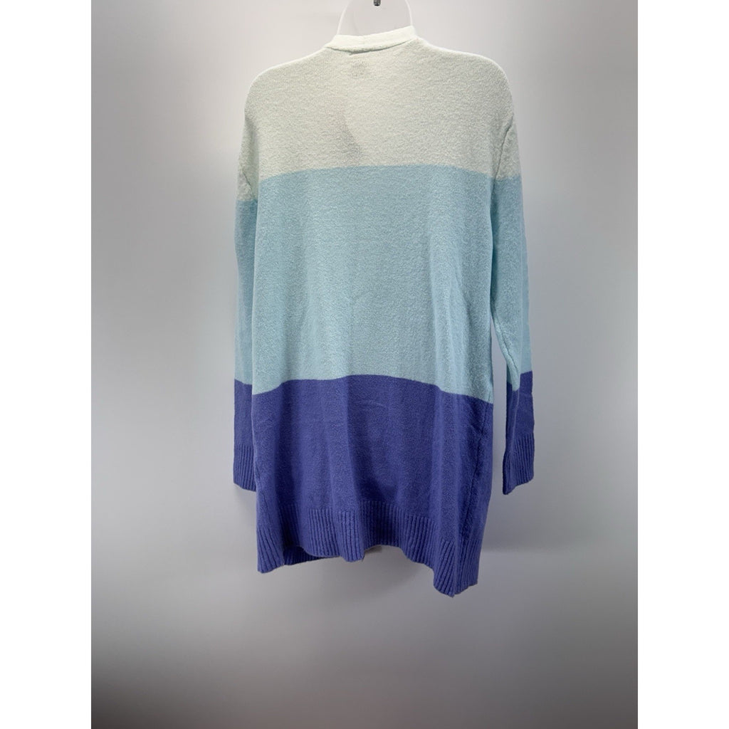 SERRA Long Sleeve Open Front Duster Cardigan Sweater Pockets Women’s Size M, NWT