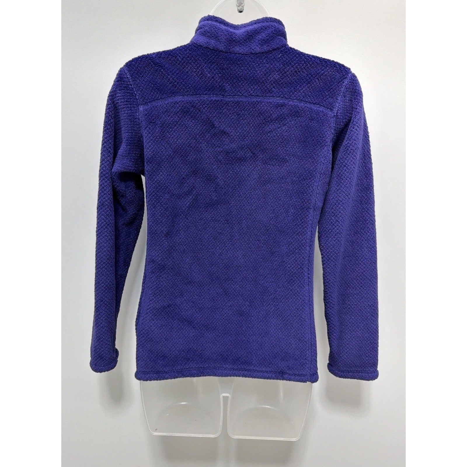 Patagonia Girl's Re-Tool Snap-T Polartec Fleece Pullover Size XL Purple
