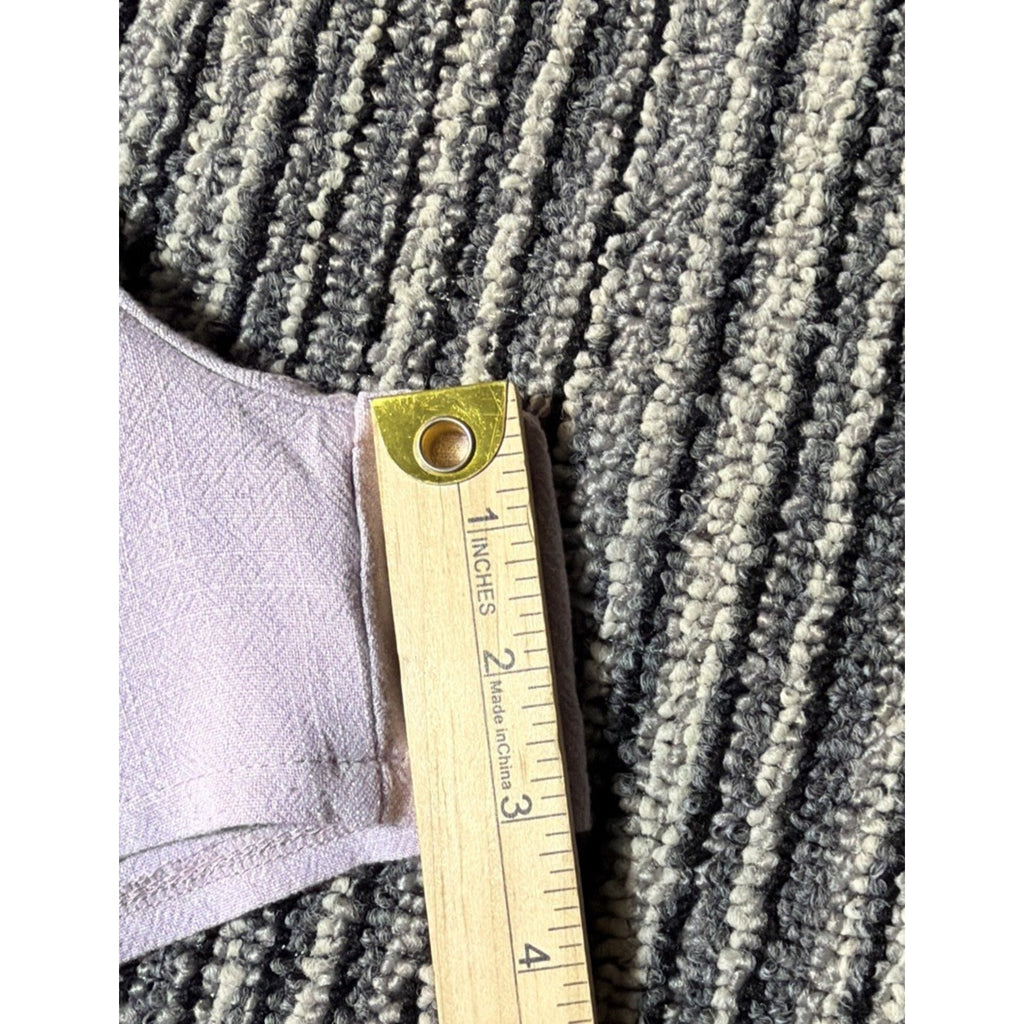 NWT Altar'd State Pleated Linen Blend Shorts Lavender, Women's Size S Made USA