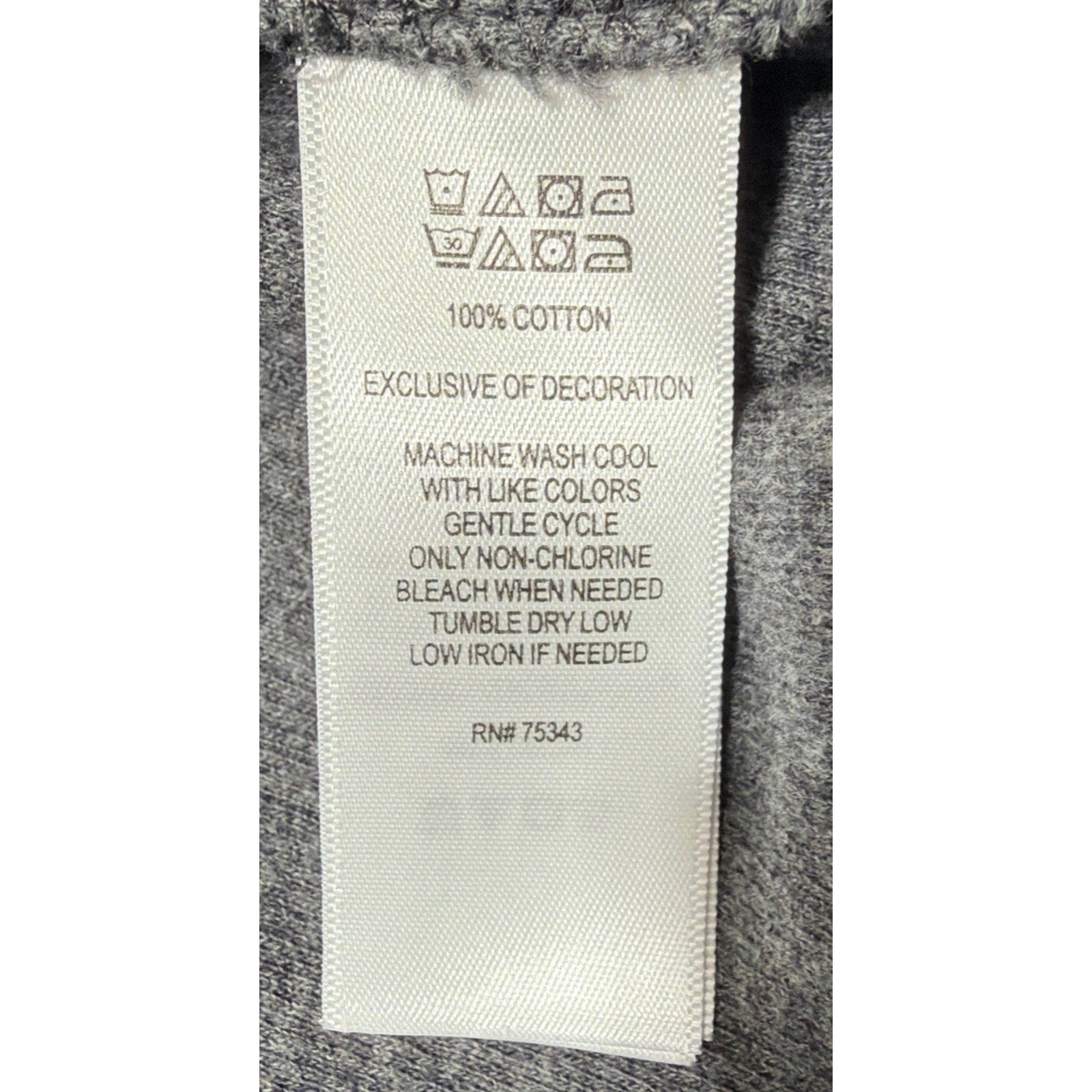 Lachlan Sweater Mens Large Gray Cotton British Inspired Pullover Quarter Zip