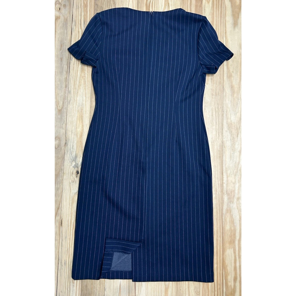 BANANA REPUBLIC CAP SLEEVE V-NECK SHEATH DRESS SIZE 6