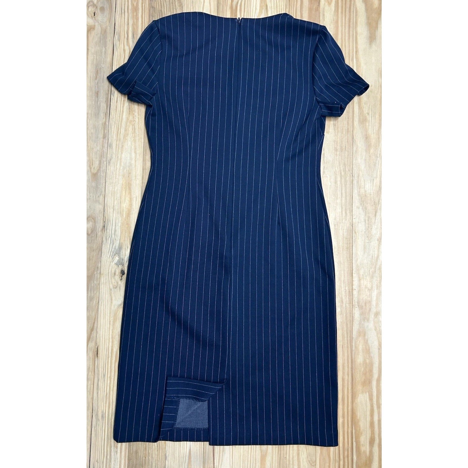 BANANA REPUBLIC CAP SLEEVE V-NECK SHEATH DRESS SIZE 6