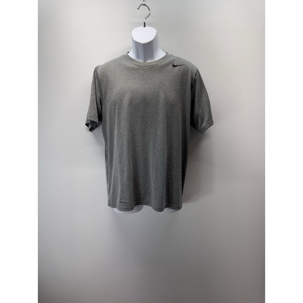 Nike Dri-Fit Athletic Cut Gray Crew Neck T-shirt Men’s Size Medium