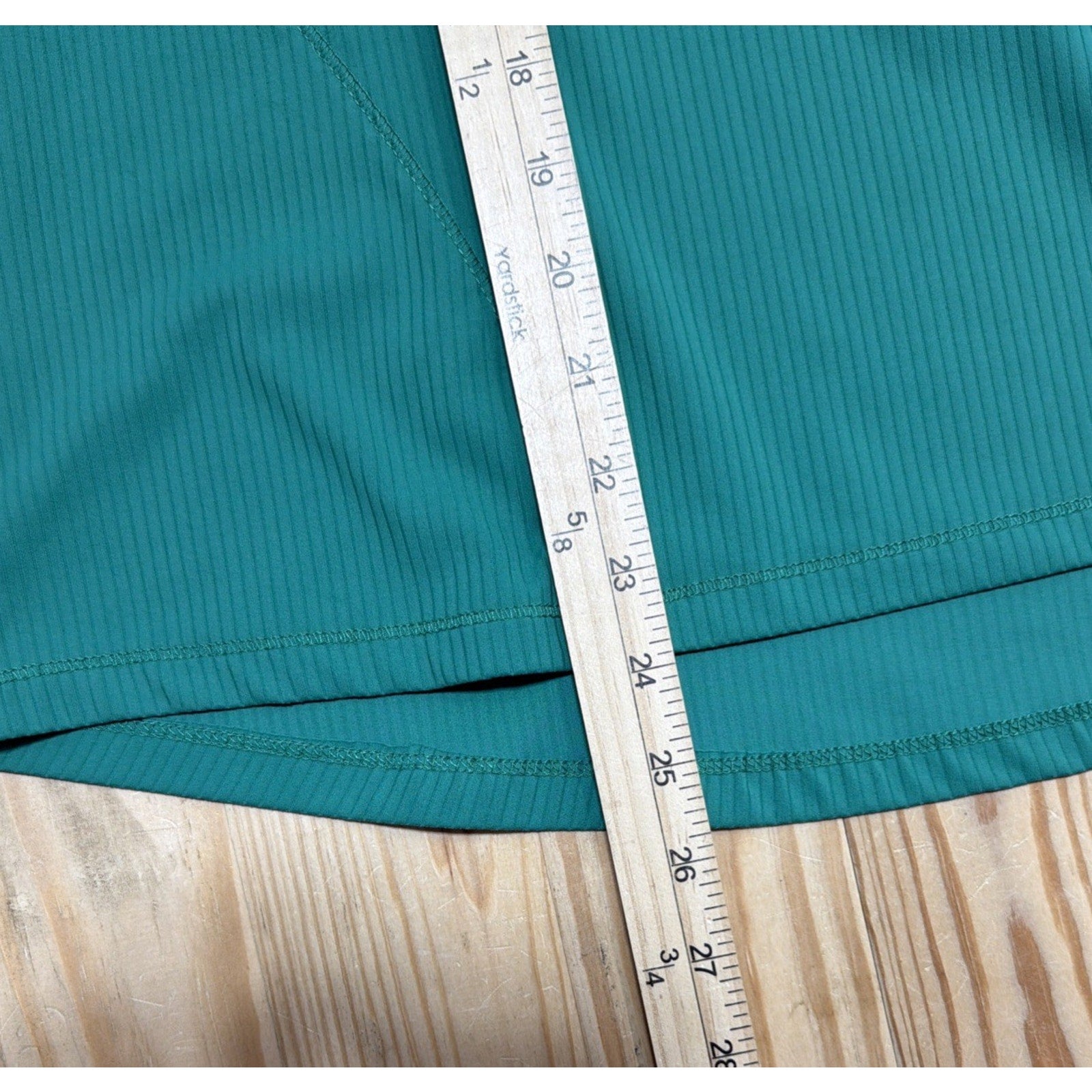 Spyder Athleta Women's Active Ribbed Short Sleeve Tee, Green, Size XL