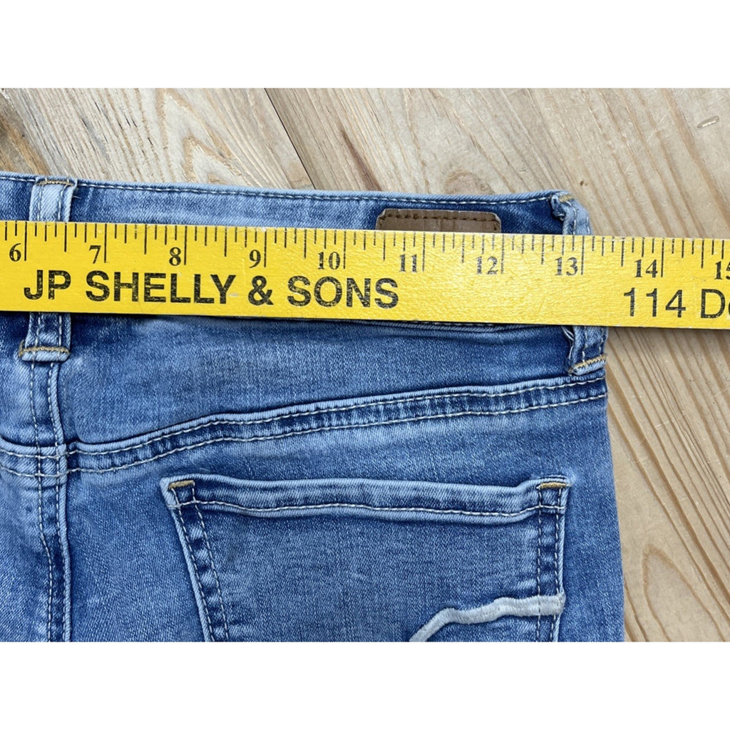 American Eagle Outfitters Midi Super Super Stretch Women's Jean Short Size 0