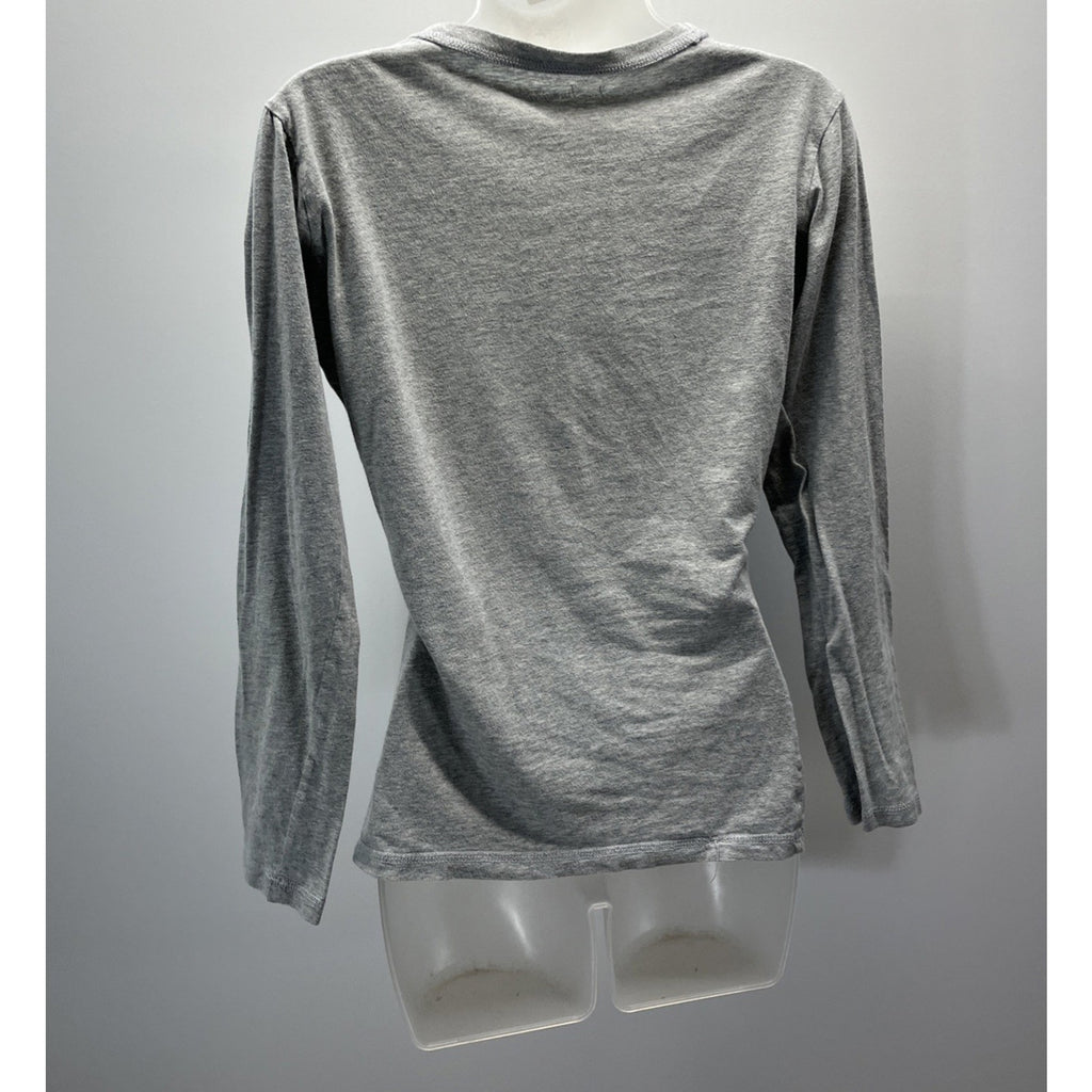 J. America Women’s Gray Longsleeve Arkansas Razorback Shirt Size Medium