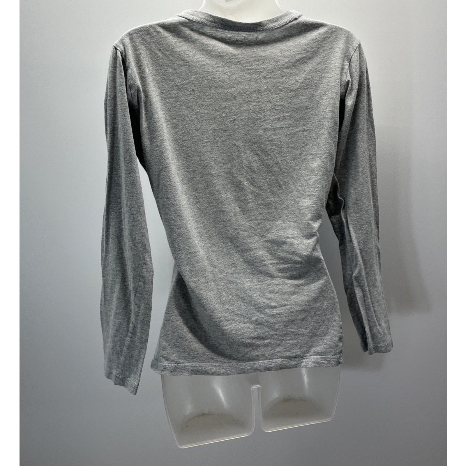 J. America Women’s Gray Longsleeve Arkansas Razorback Shirt Size Medium