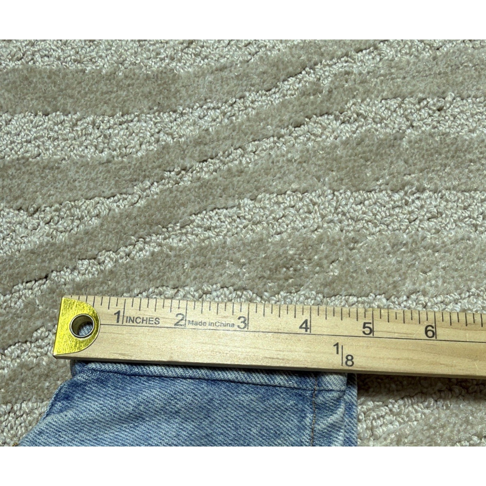 Vintage 90s London Jean Women’s Sz 6 Mom Blue Jean Shorts Made In USA 26x4