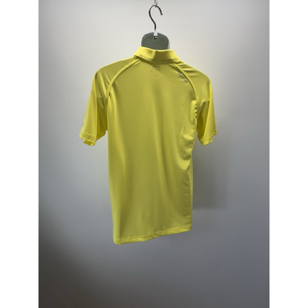 Slazenger Hydro-Dry Mens Lightweight Yellow Tonic Golf/Polo Shirt Sz Small NWT