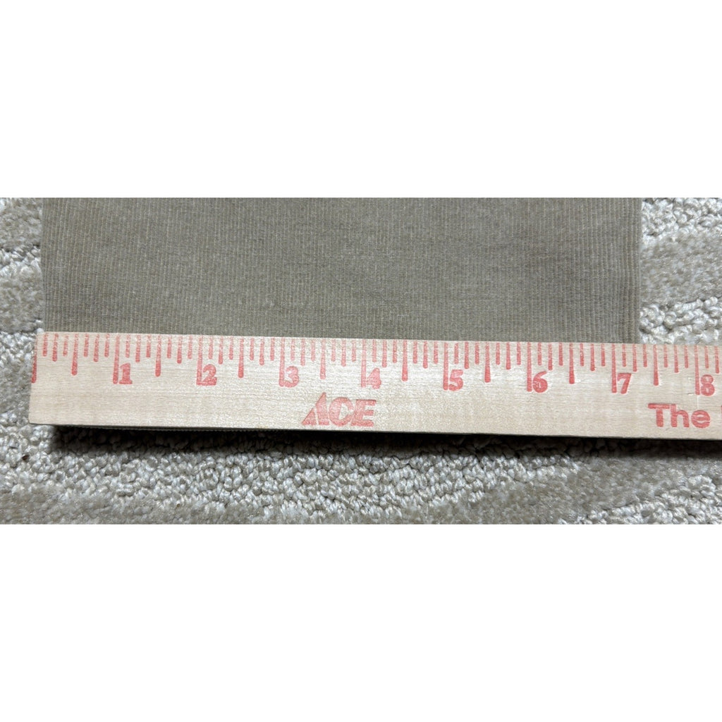 Michael Kors Mens Corduroy Beige Tailored Fit Pants 36x32