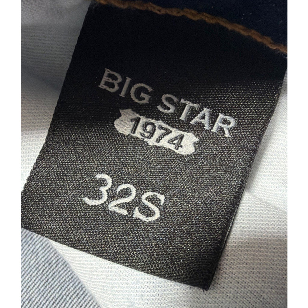 Big Star Remy Low Rise Fit Women's Blue Jeans Denim 32S Stretch Sz 32x30 NWT Y2K