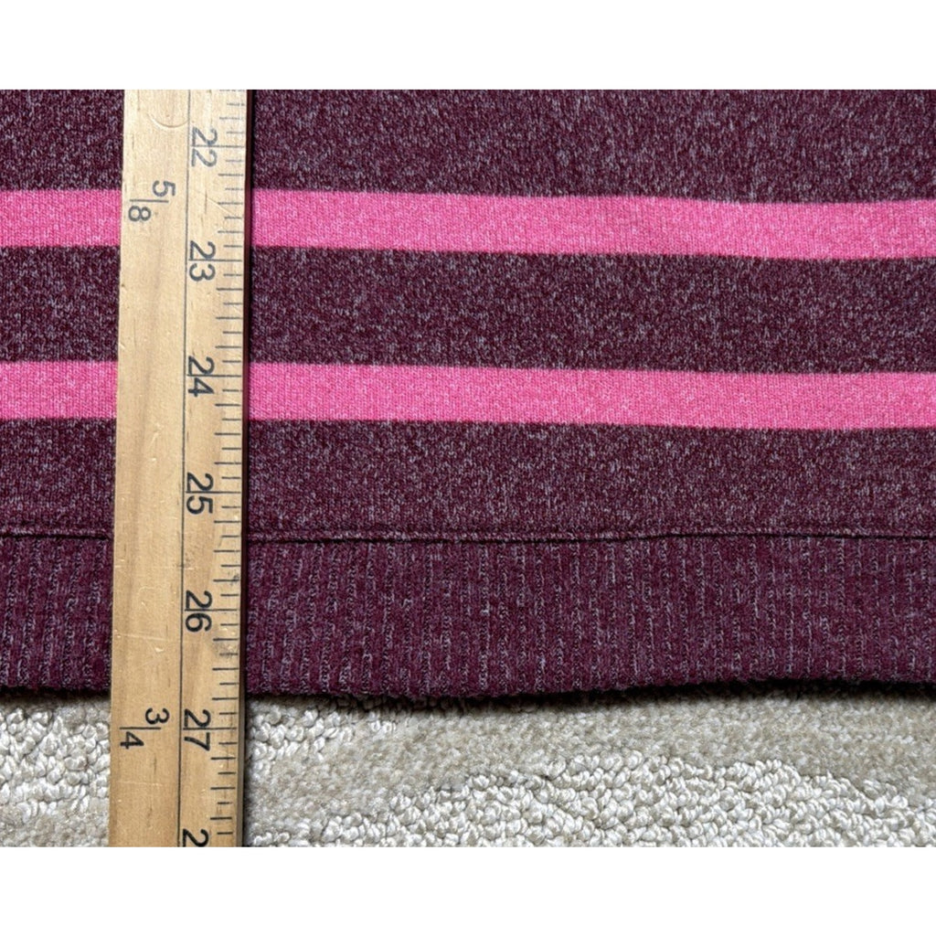 New Womens Oversized Lightweight Sweater Maurices Cranberry Size Small