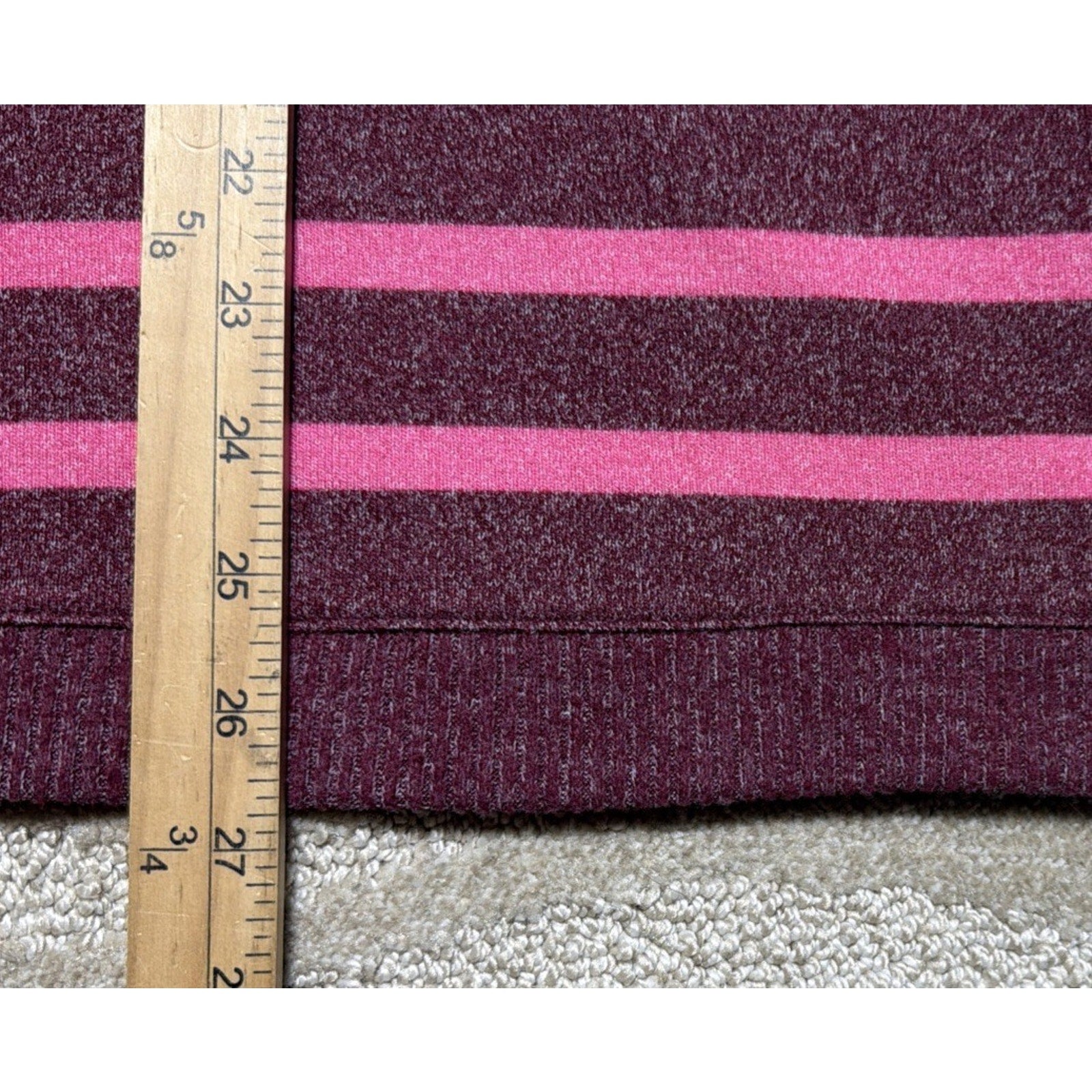 New Womens Oversized Lightweight Sweater Maurices Cranberry Size Small