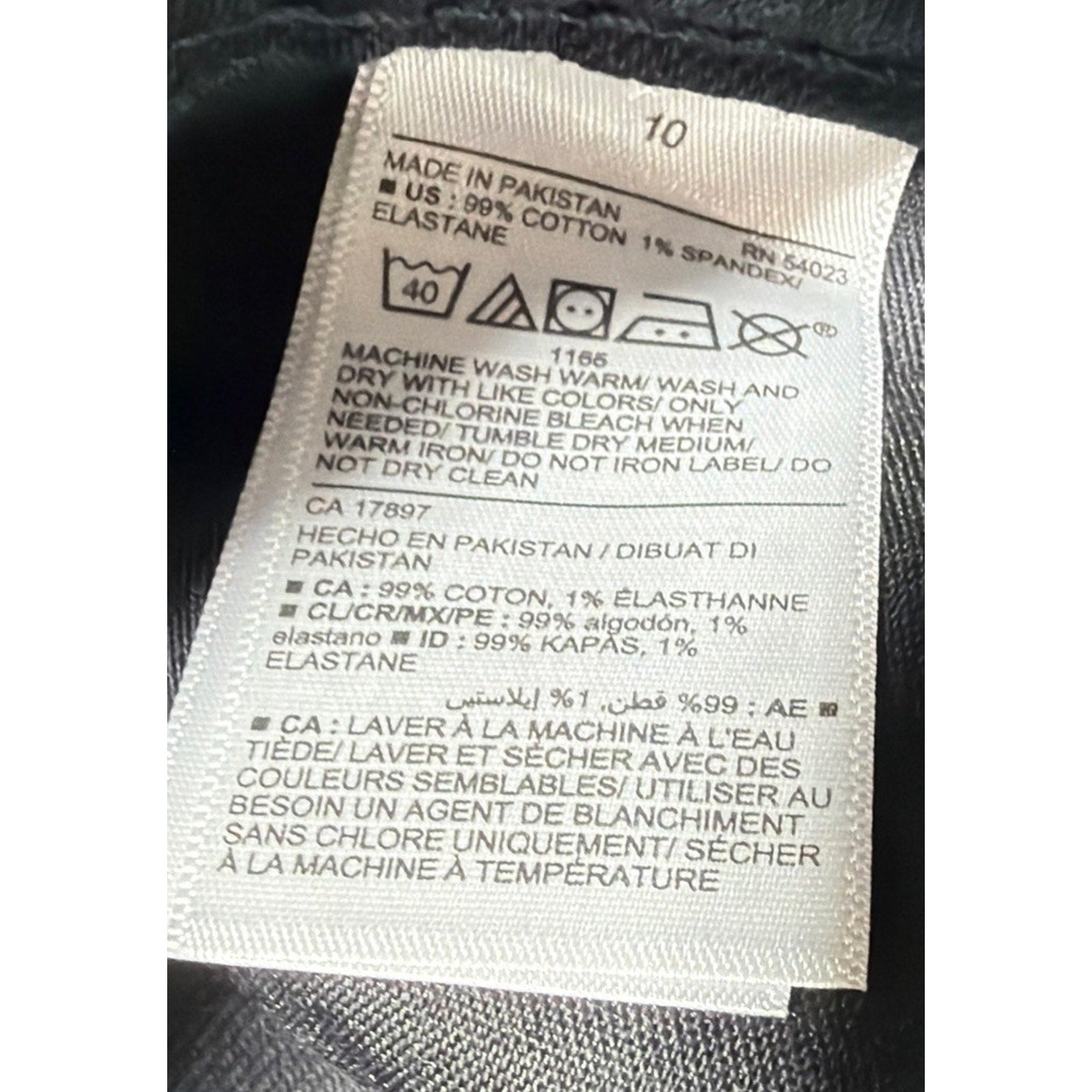 Old Navy Curvy Sky-Hi Straight Black Jeans Womens 10 Button-Fly New