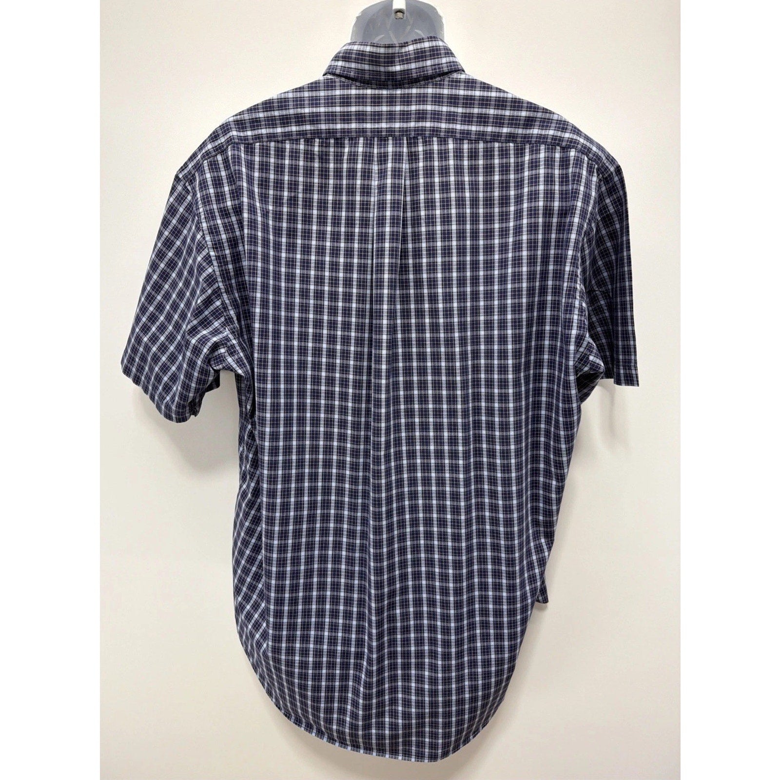 Lauren RALPH LAUREN Green Lable Men's Plaid Shirt Cotton L Blue Multicolor