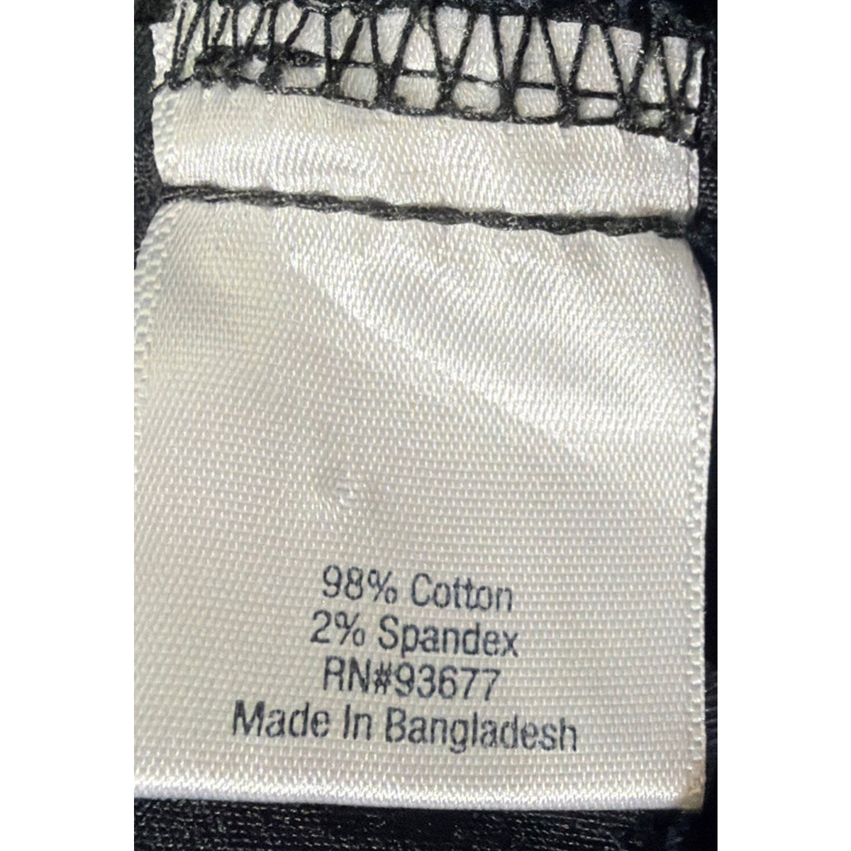 ST. JOHN’S BAY WOMEN’S 16 BLACK STRAIGHT LEG High Rise Comfort Waist PANTS
