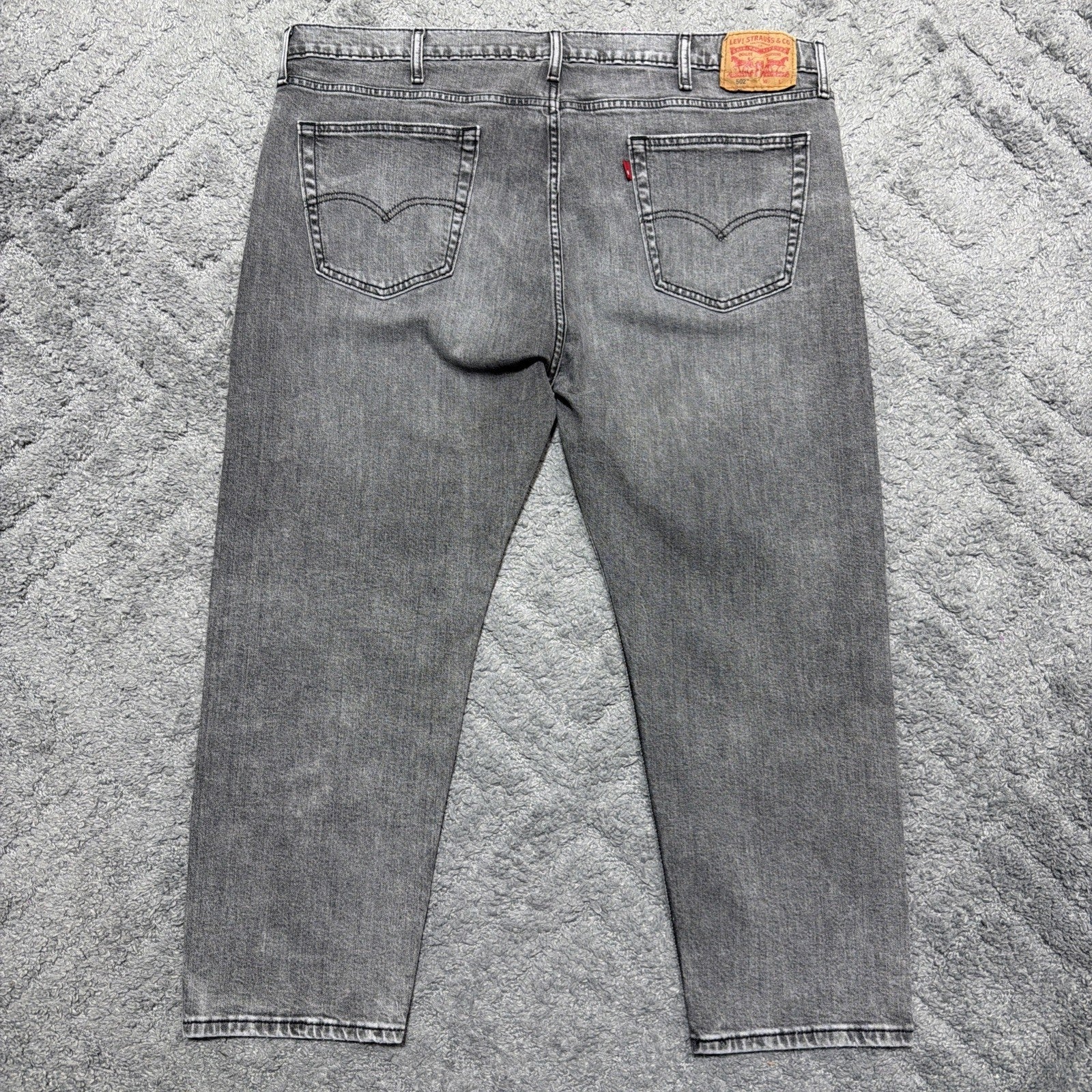 Levi's Flex 502 Taper Stretch Fit Men's Denim Jeans Size 44x27