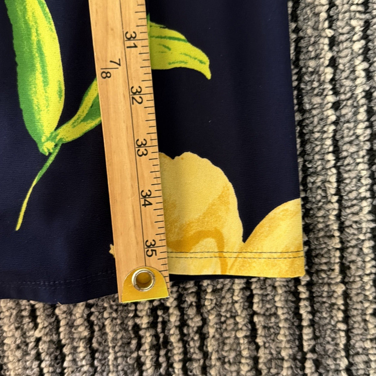 Anne Klein Women Size 10 Floral Dress Sleeveless Lined Stretch