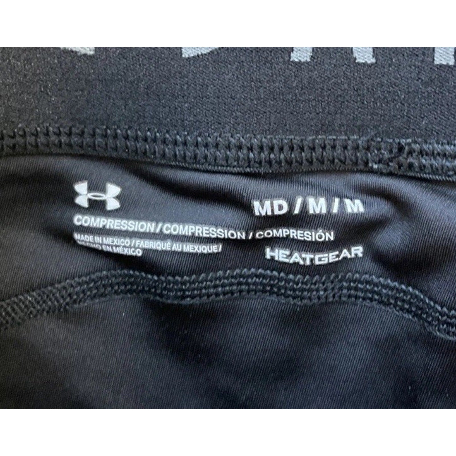 Under Armour heatgear womens leggings Crop medium black Thick Activewear
