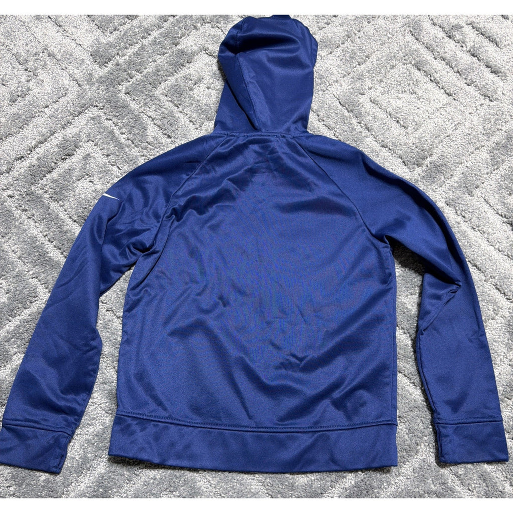 Nike hooded therma-fit jacket Youth Size Large Blue