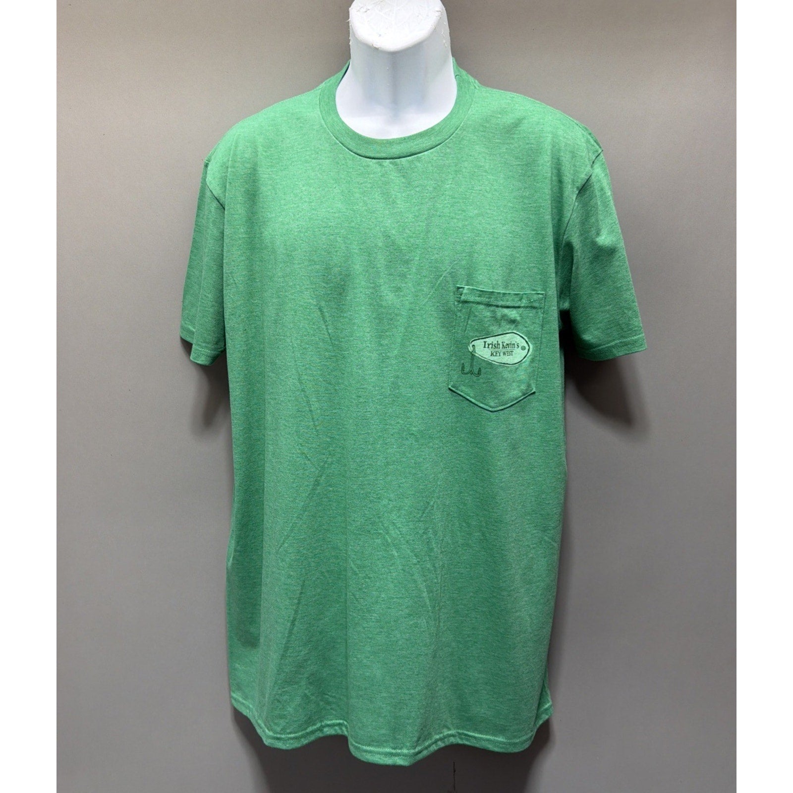 Mens XL Irish Kevin's Pub Key West Florida Double Sided T Shirt NWOT