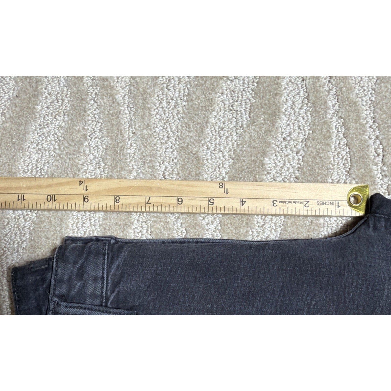 Kancan Mid-Rise Skinny Black Denim Stretch Jeans Size 9/28