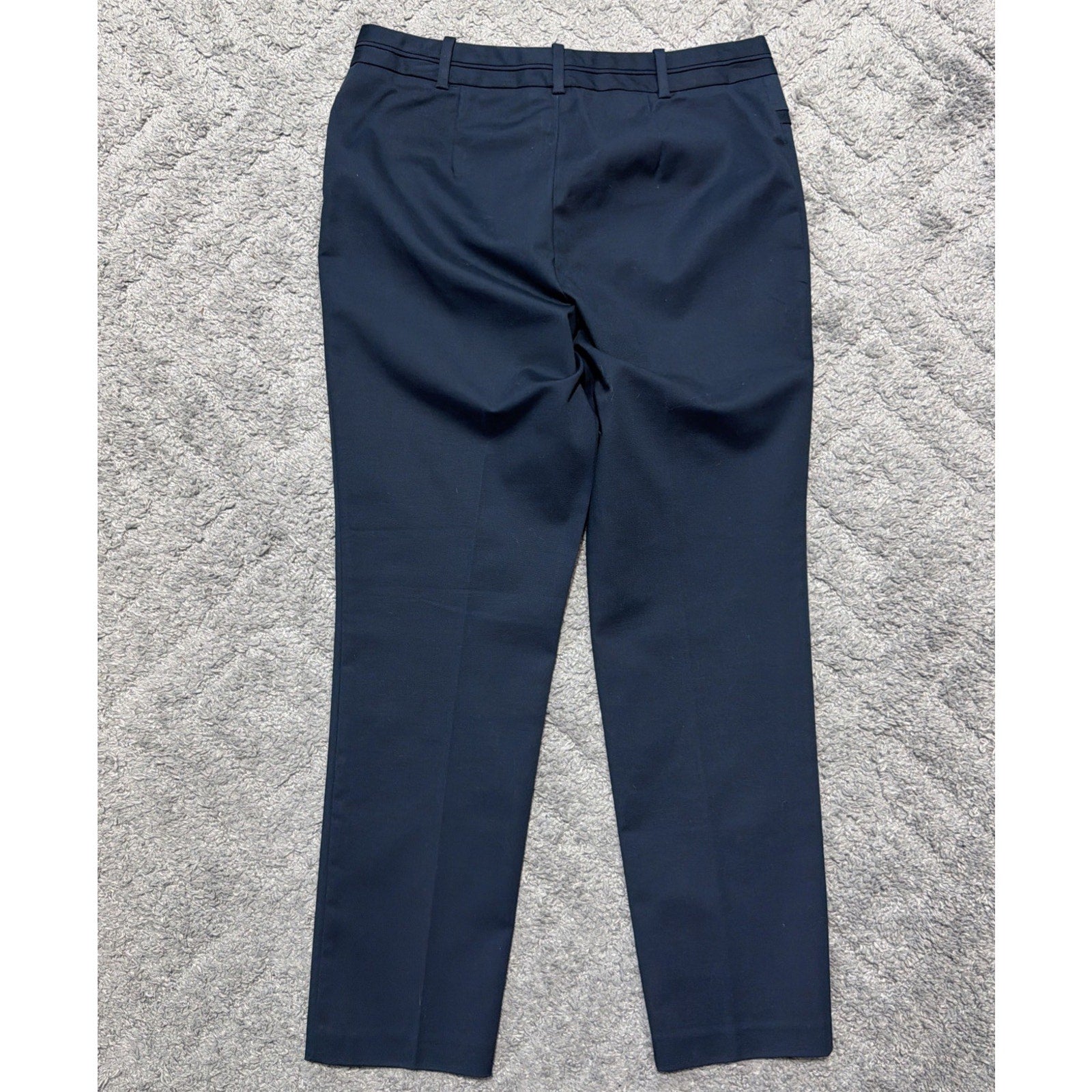 Calvin Klein Collection Women 10 Dress Pants Blue Green Trouser Suit Formal NWT