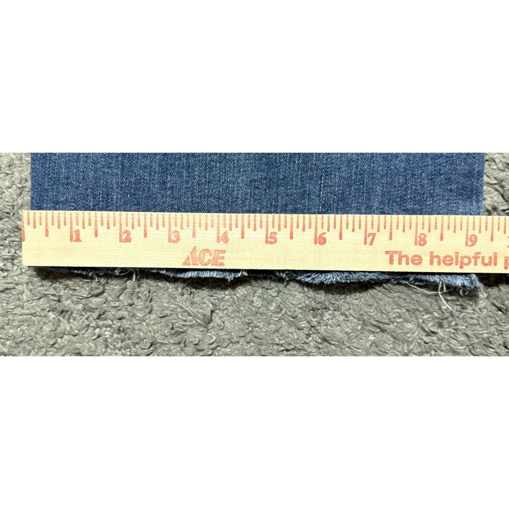 Oat New York High Rise Wide Leg Cargo Raw Hem Jeans Women’s Denim 2/26