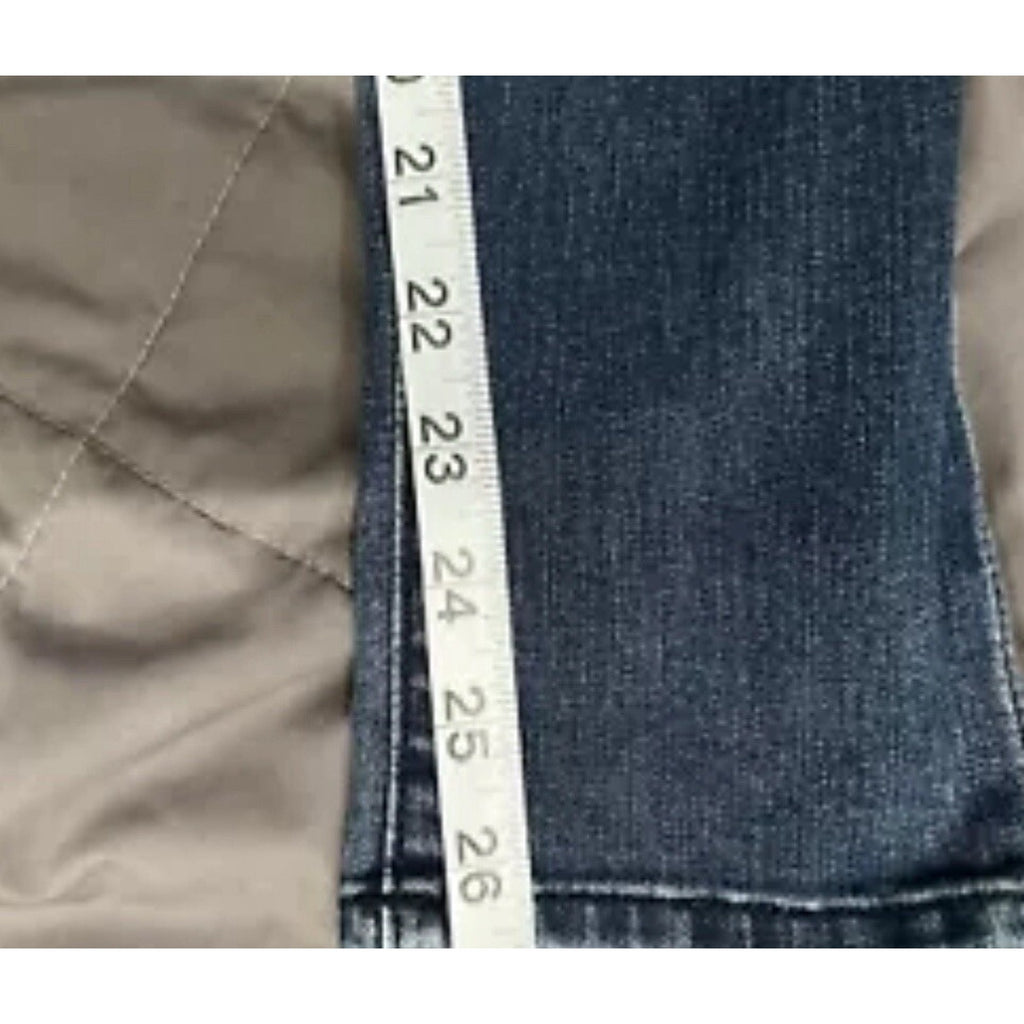 Jessica Simpson Adored High Rise Ankle Jeans- Medium Blue Color Size 27