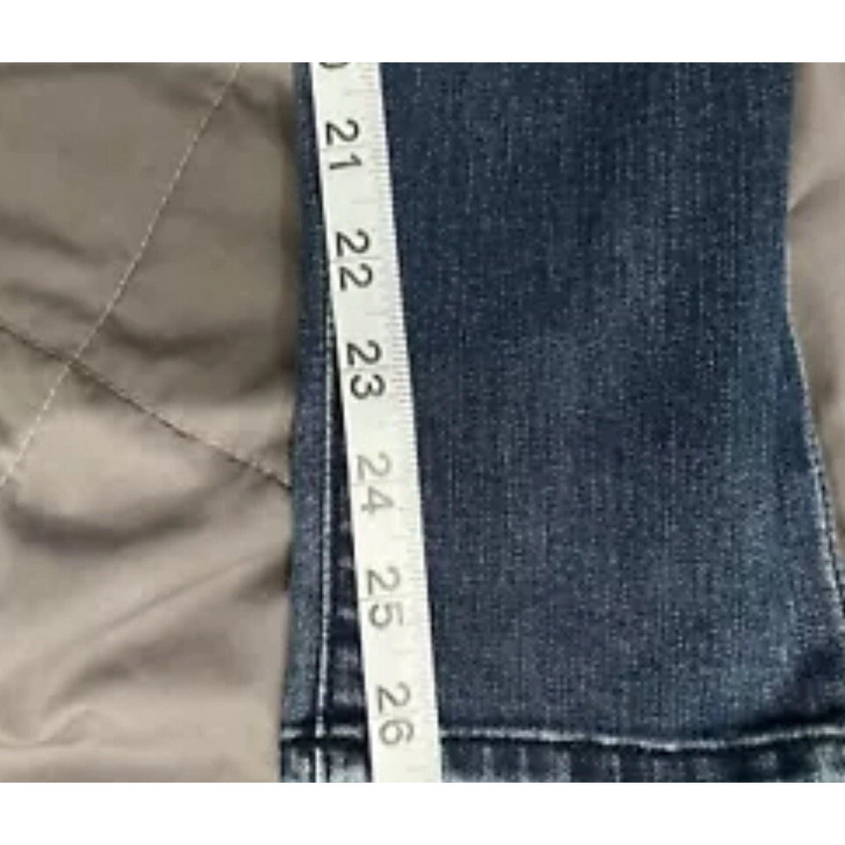 Jessica Simpson Adored High Rise Ankle Jeans- Medium Blue Color Size 27