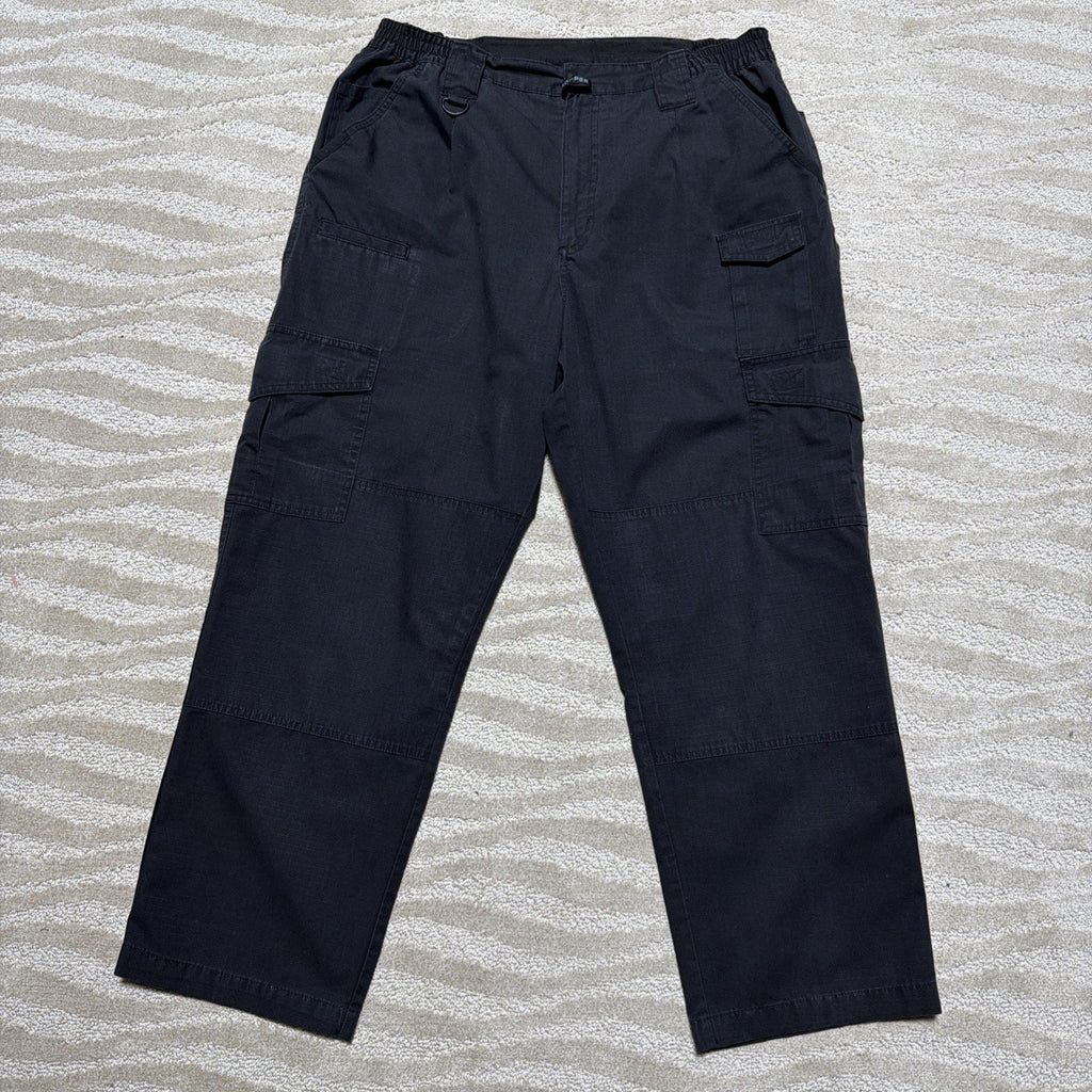 Propper Tactical Utility Rip stop Black Cargo Pants Mens 38x30