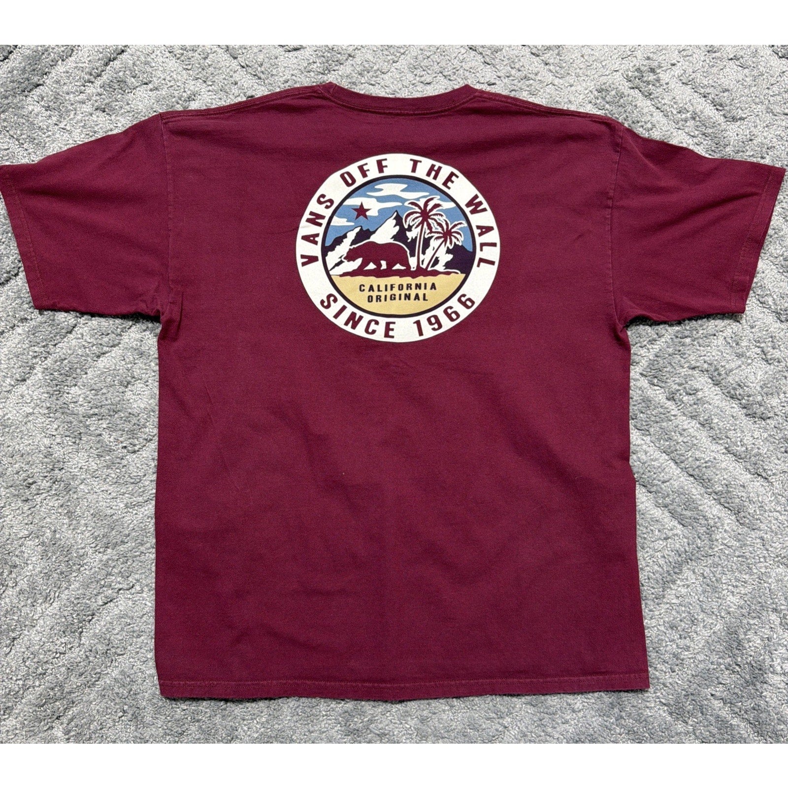 VANS California Orig Off The Wall Short Sleeve T-Shirt XL Skate Skateboarding