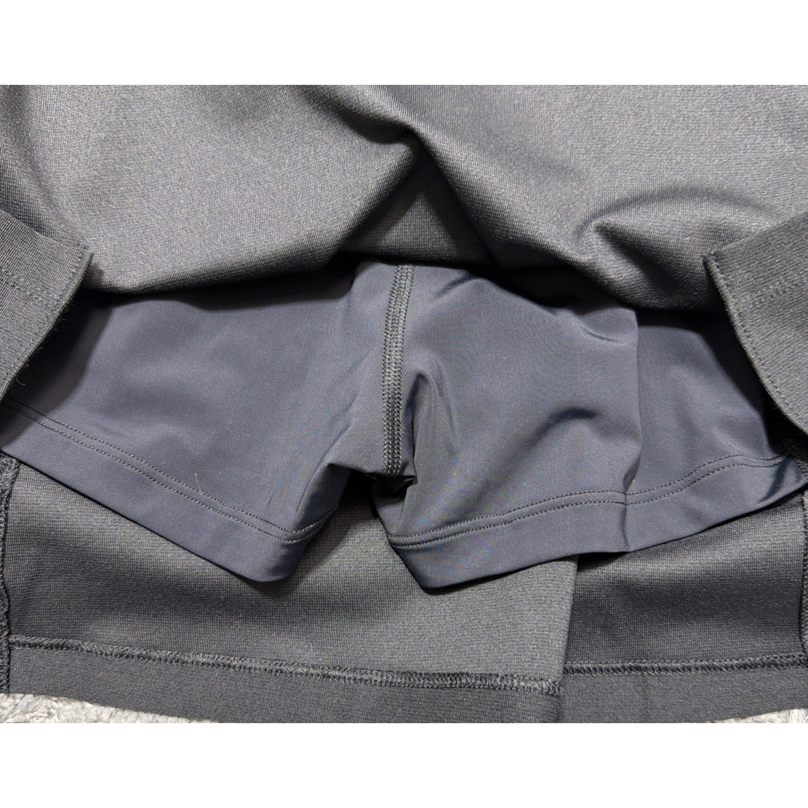 Outdoor Voices Women’s Double Time Athletic Shorts Tennis Dress Black S New