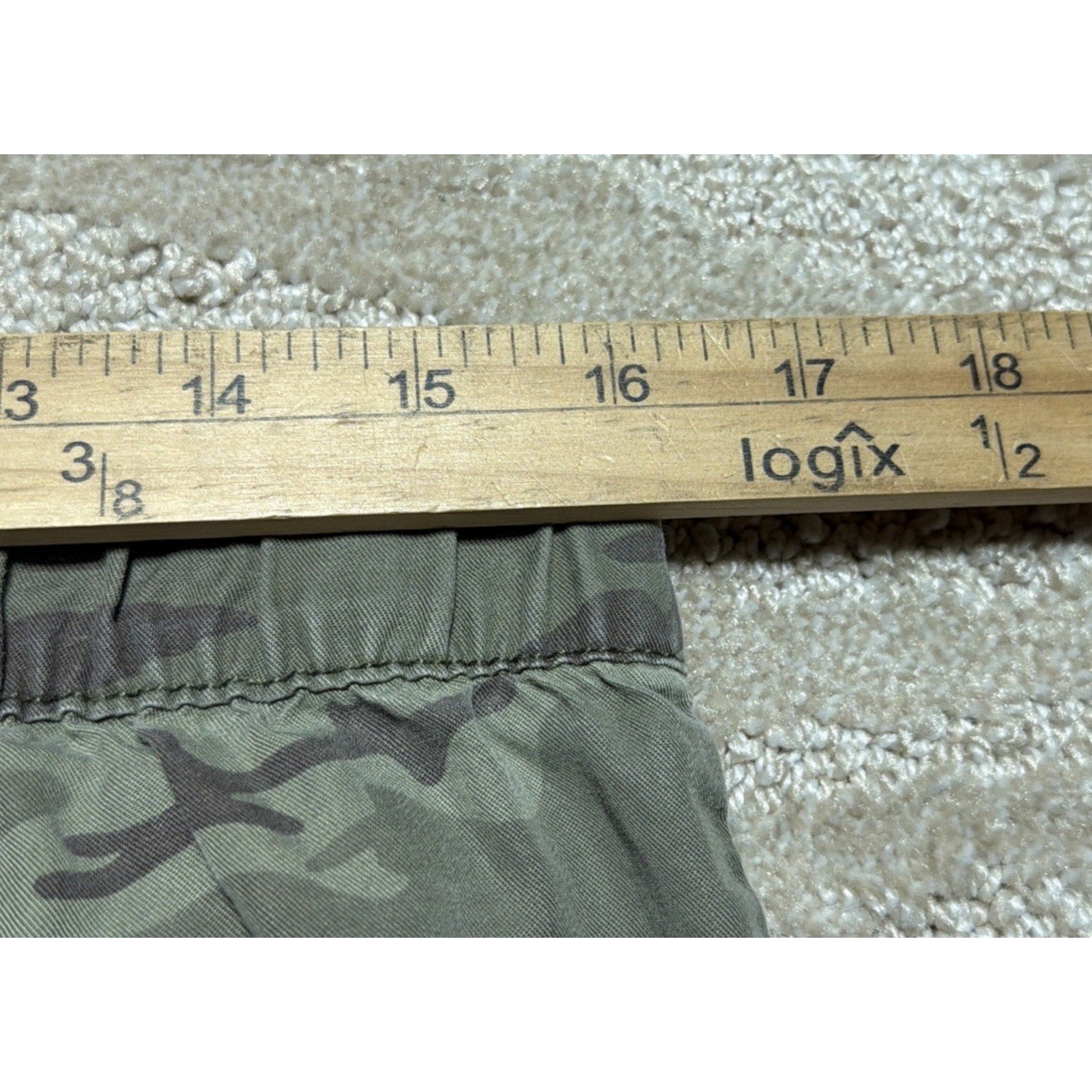 Social Standard by Sanctuary Women's Boardwalk High Rise Shorts Camo Size XL