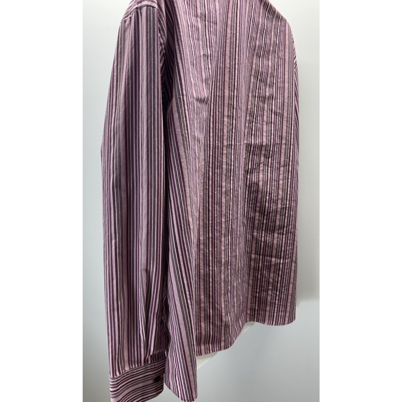 EDDIE BAUER WOMEN'S WRINKLE RESISTANT STRIPED COTTON SHIRT - SIZE XXL 9647.