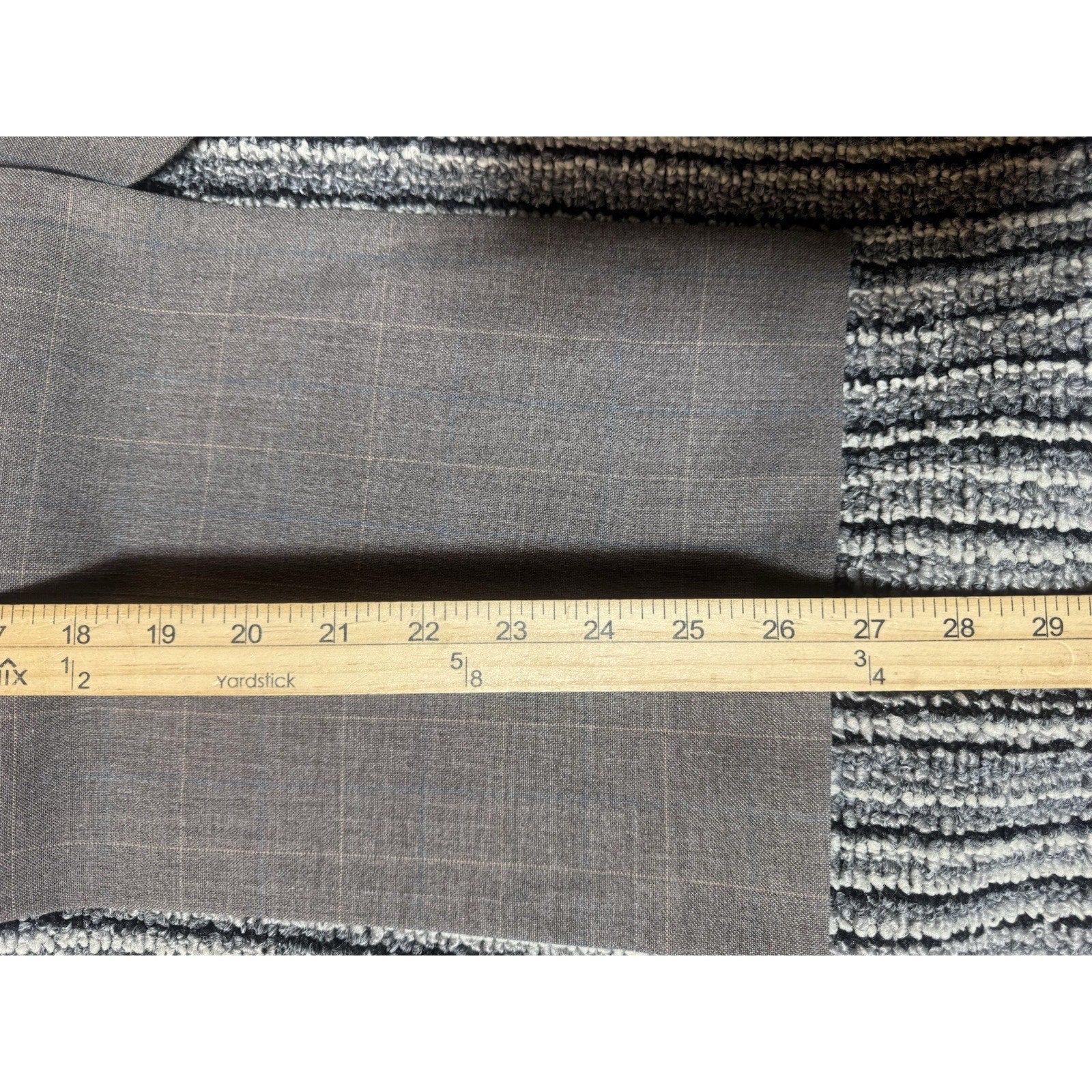 Vintage Christian Dior Jeune Homme Boys 3 Piece Suit Plaid Jacket Vest Pants