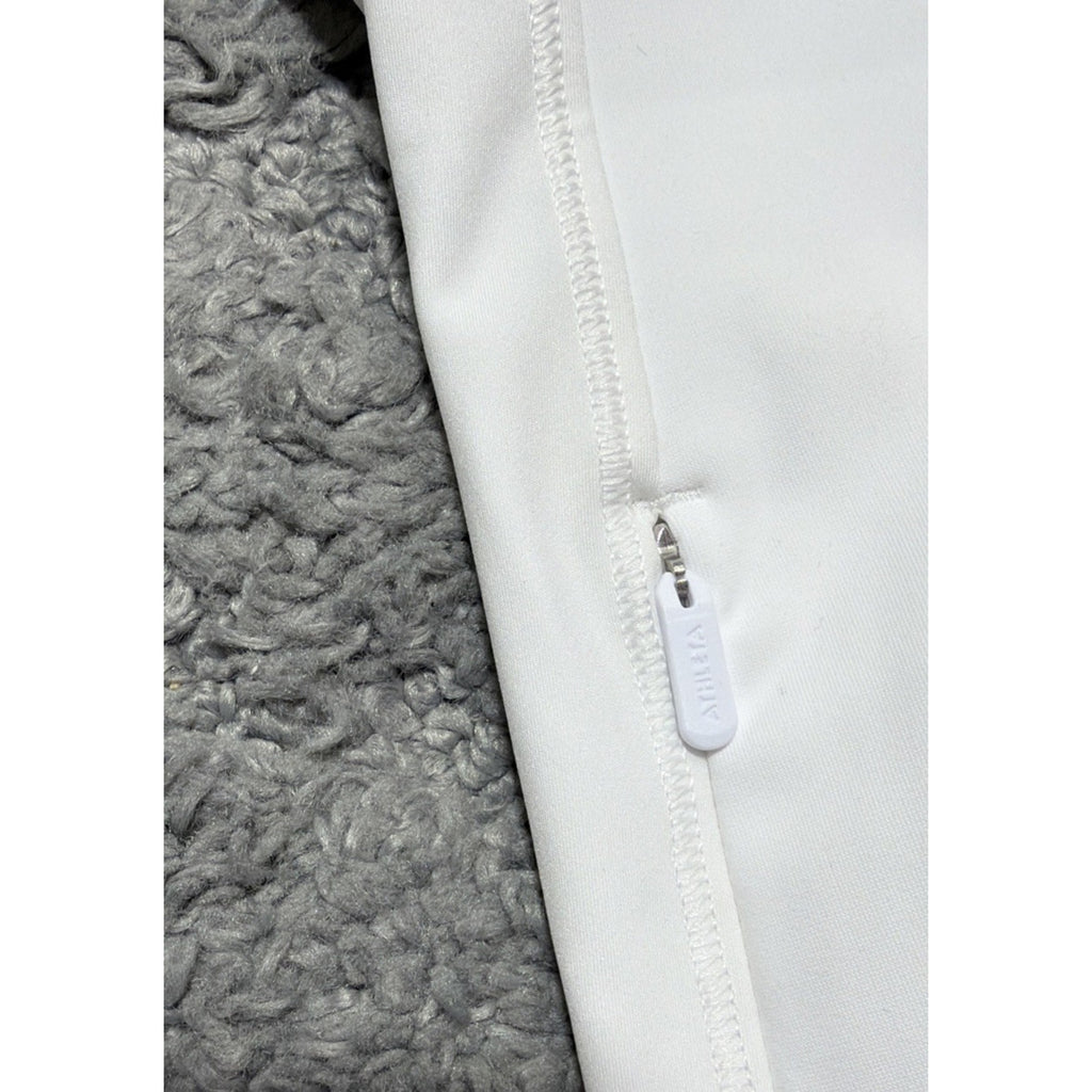 Athleta Levitate Dress White Plus 3X Athleisure Sporty Tennis Prep Pockets NWT