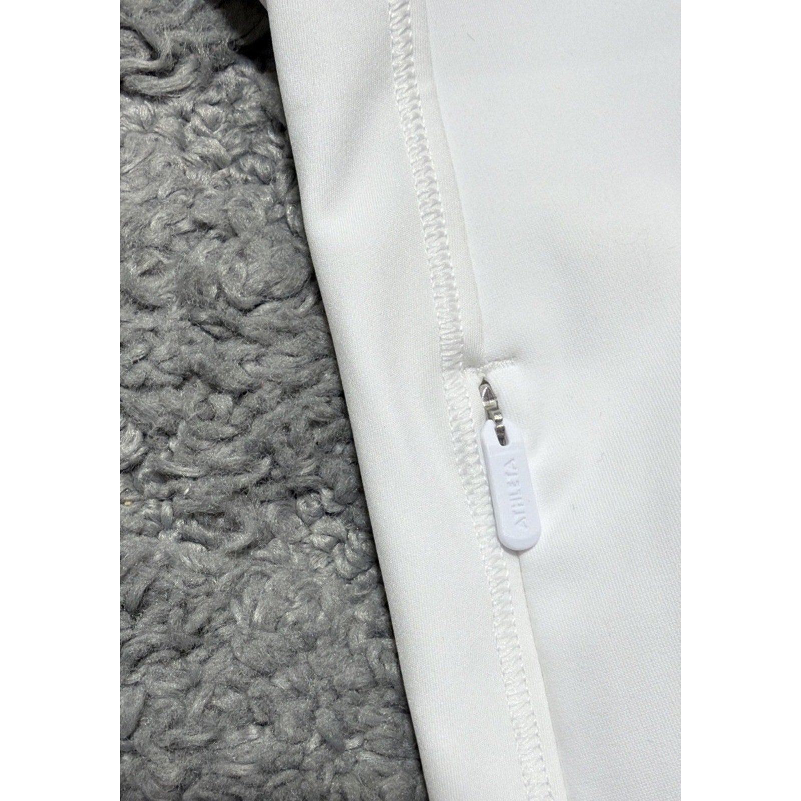 Athleta Levitate Dress White Plus 3X Athleisure Sporty Tennis Prep Pockets NWT