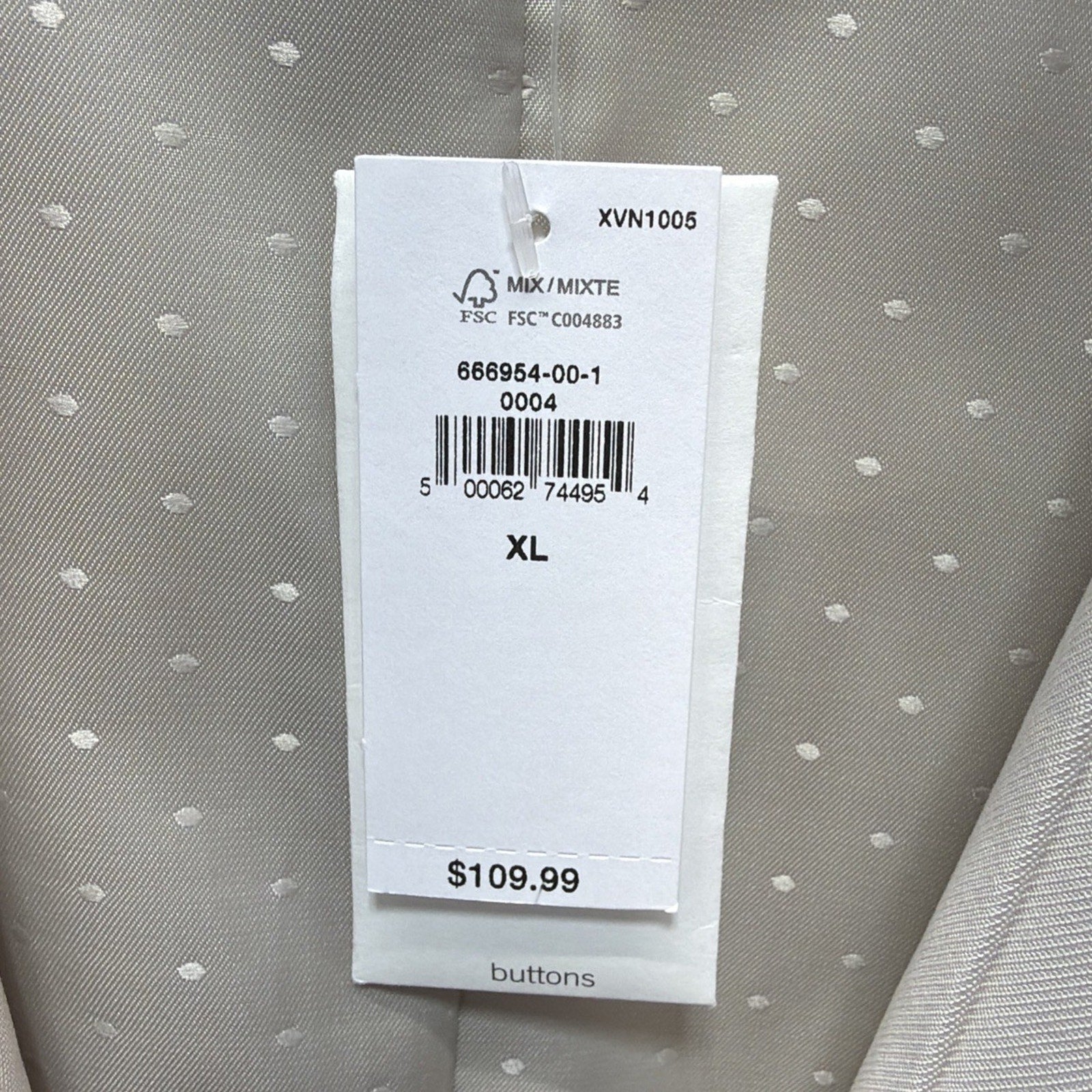 Banana Republic Women Single Breasted Biege vest Size XL New Career