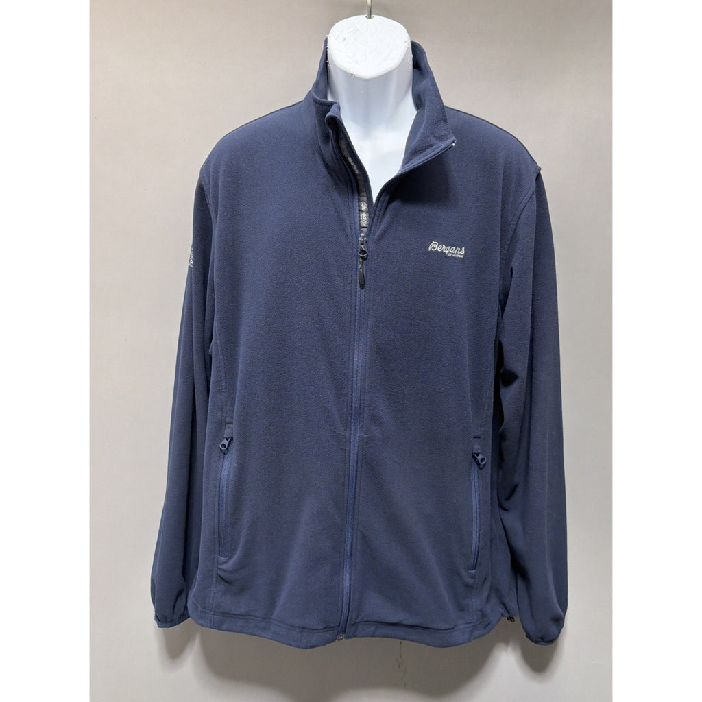BERGANS OF NORWAY Men’s 5810 Park City Full Zip Cardigan Fleece Size XXL