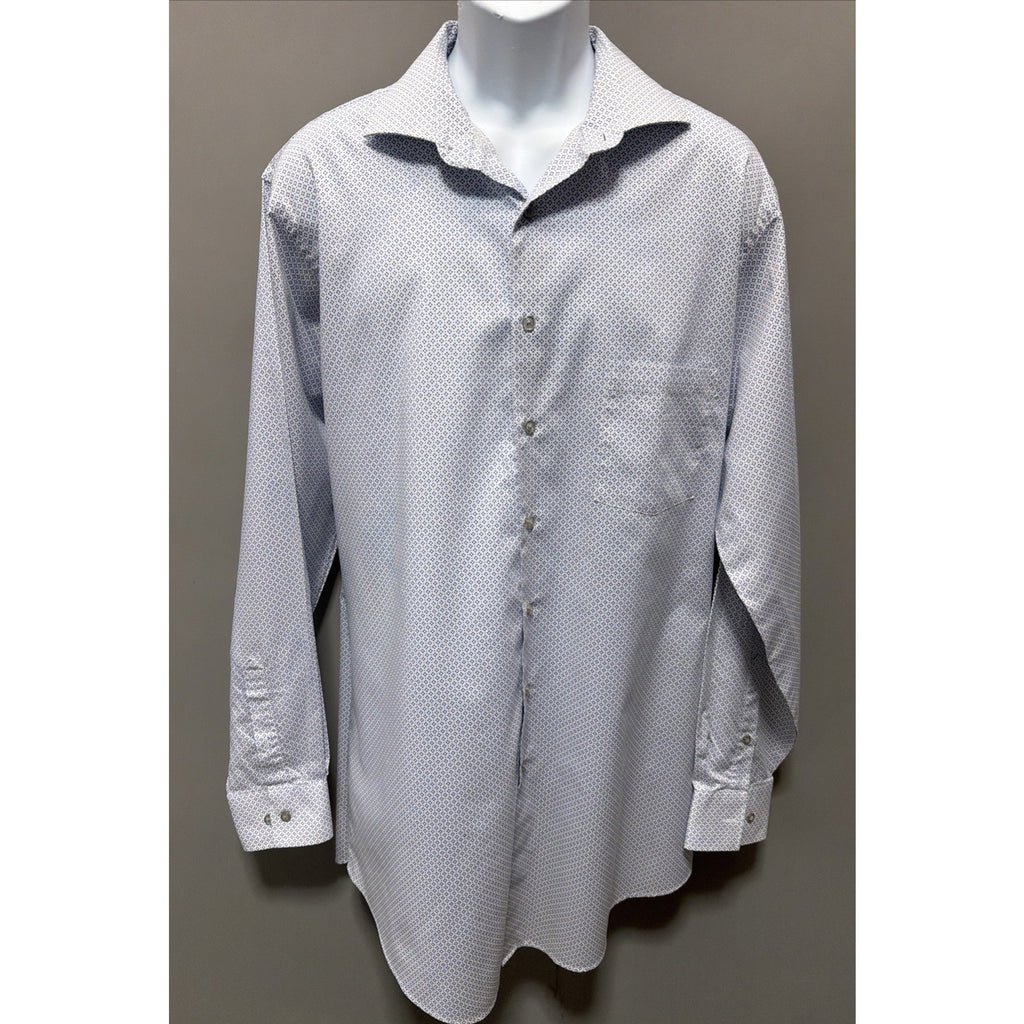 Men's Shaquille O’Neal long sleeve button down shirt Cooling Size XL Tall