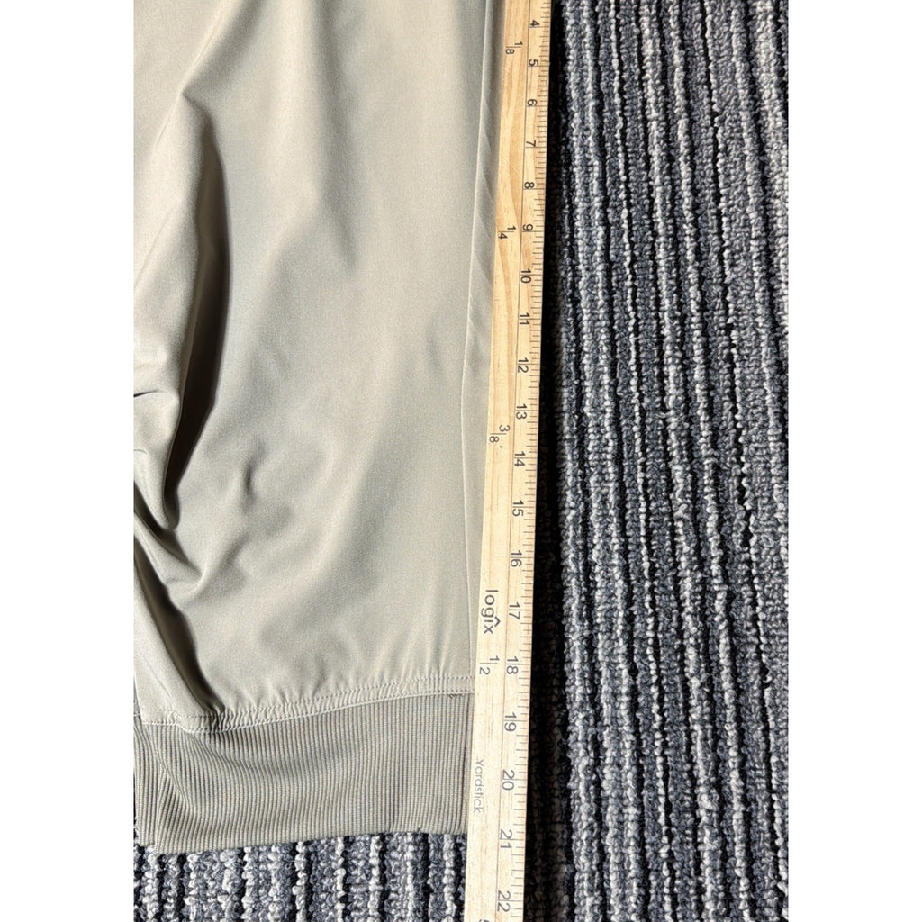 Kyodan women’s L Pants Pull On crop jogger Pockets Drawing Women's beige/tan NWT