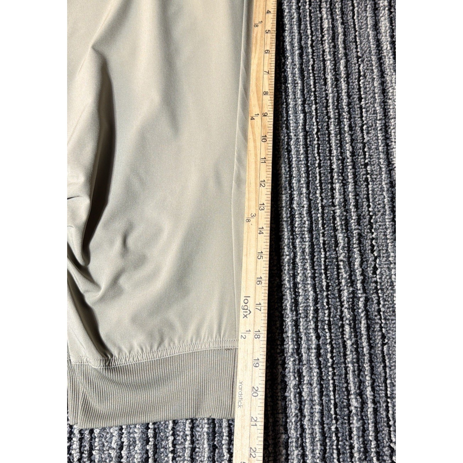 Kyodan women’s L Pants Pull On crop jogger Pockets Drawing Women's beige/tan NWT