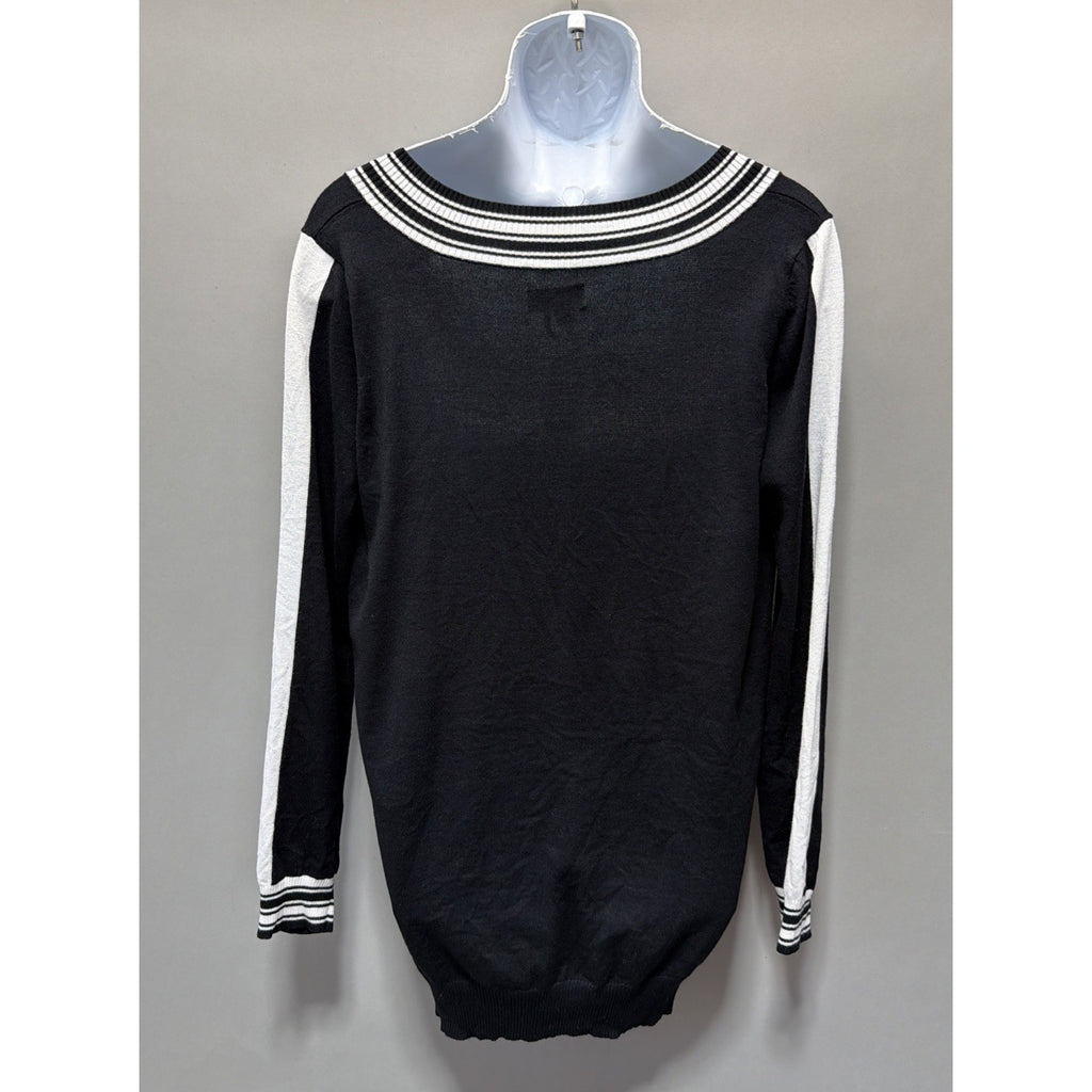 Jeans By Buffalo Race Men’s V-neck Black & Sweater Size XL