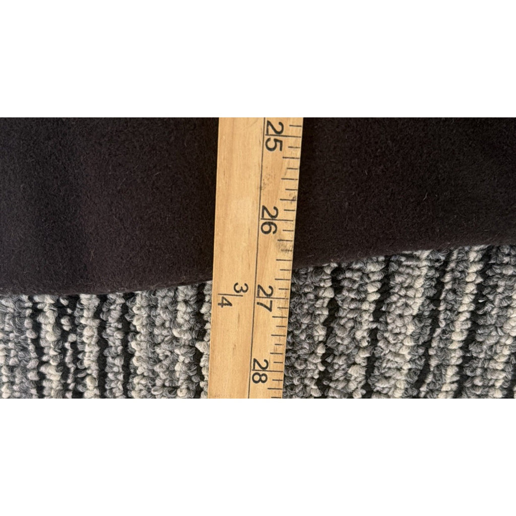 $250 Michael Kors Wool Cape Coat with Faux Fur Trim Hood Sz Large
