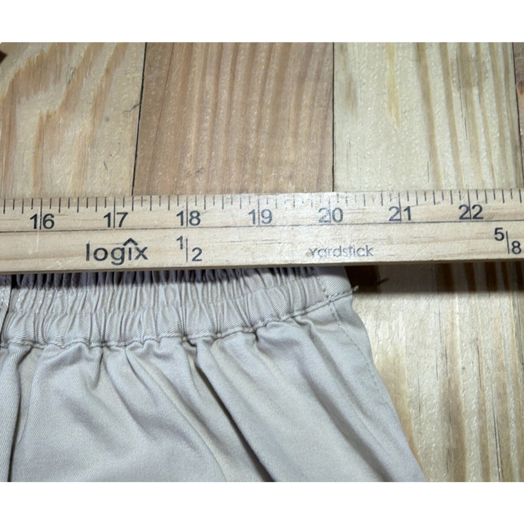 RUBY RD High Rise Beige Chino Pants Straight Leg Plus Size 20W Stretch NWT