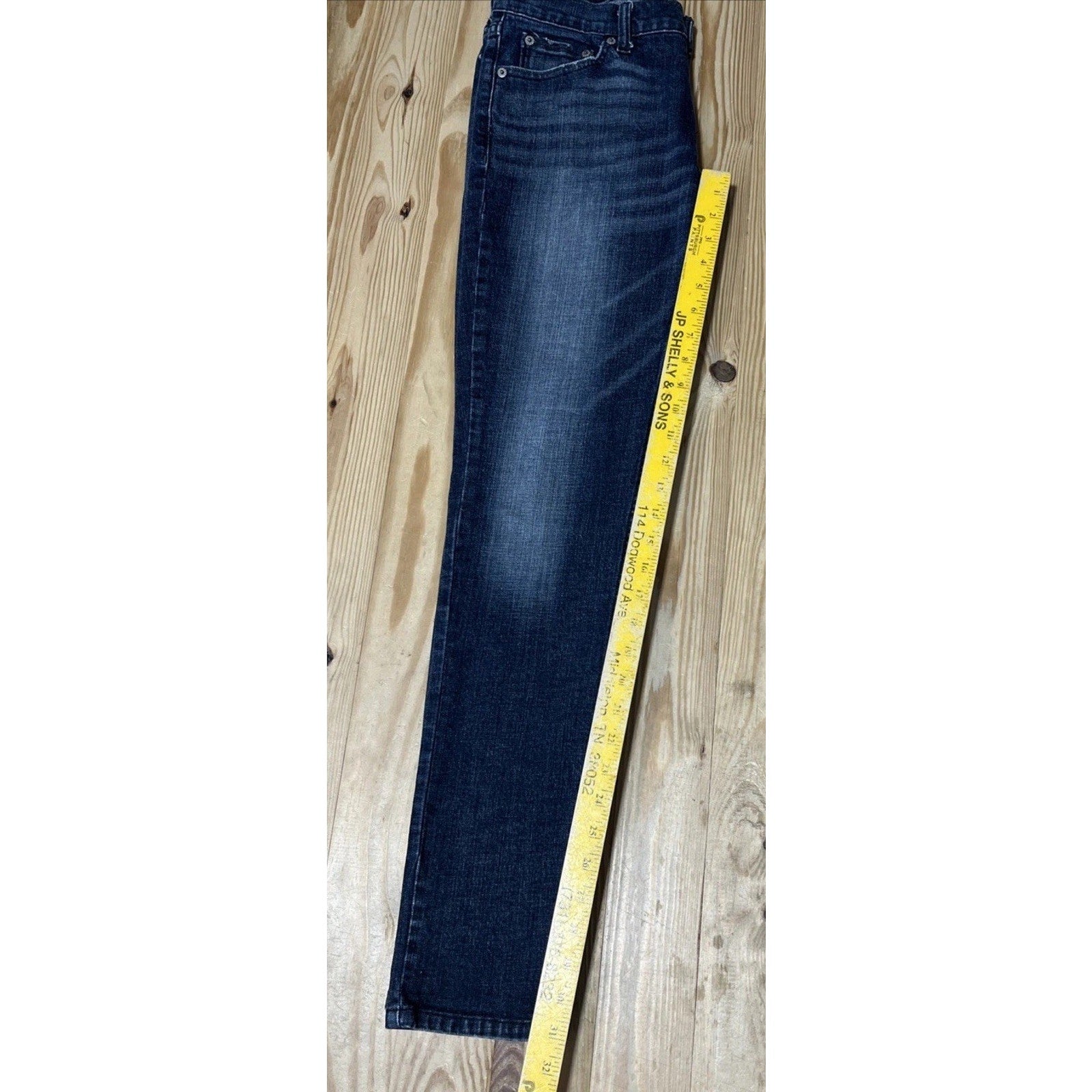 Women's 2010 Levi's Genuinely Crafted Jeans Low Rise Skinny Size 11M 30x31