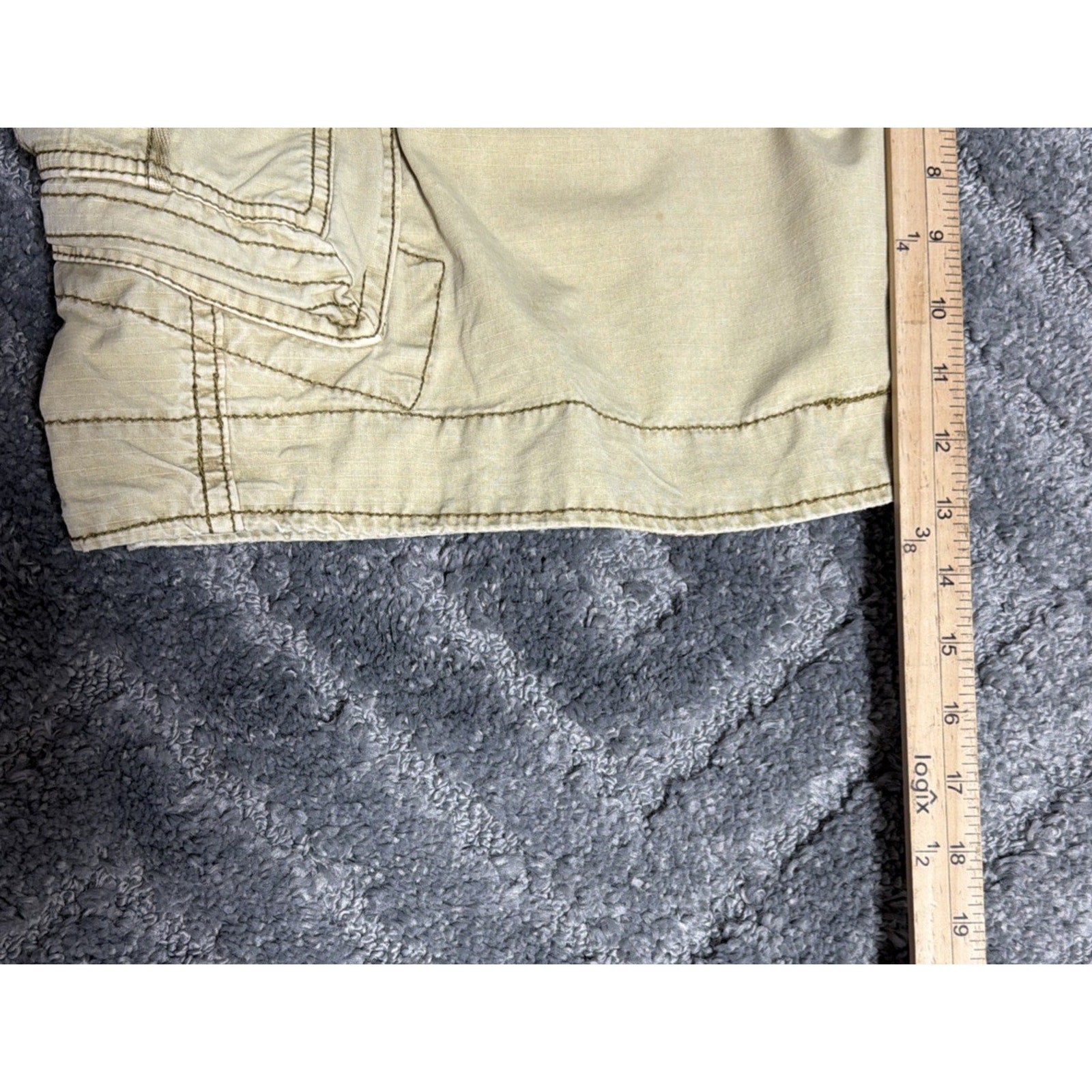 Vintage Jet Lag Cargo Shorts Mens 38 Organic Sanforized Utility Pockets Y2K
