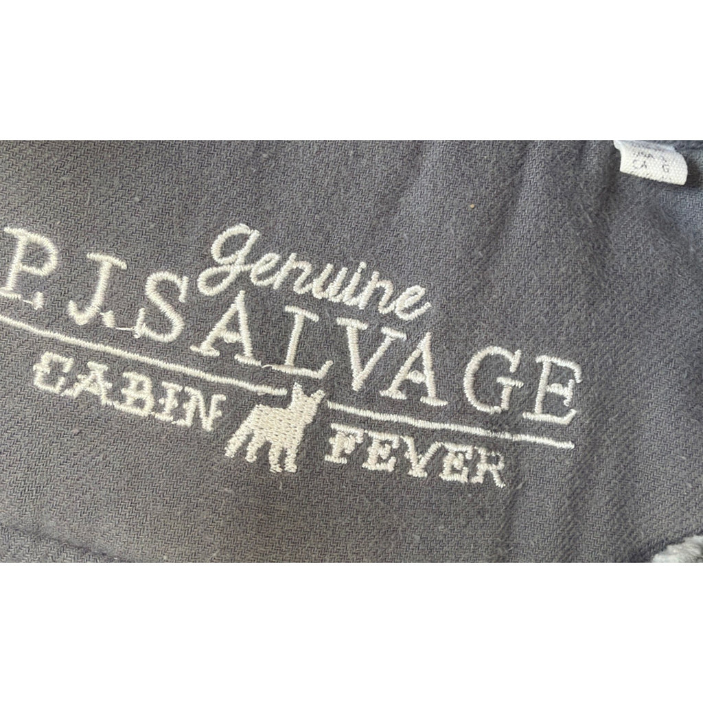 Genuine PJ Salvage Cabin Fever Sherpa Fleece Button Up Jacket Size Large