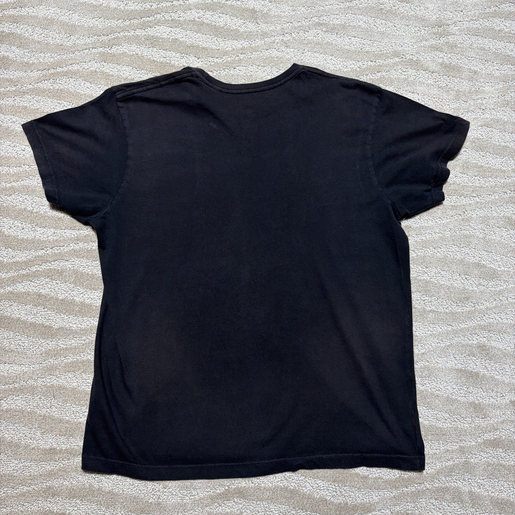 HUSTLE GANG BEATS AMONG US EST. 2003 HENDRIX GRAPHIC T-SHIRT FADED 2XL